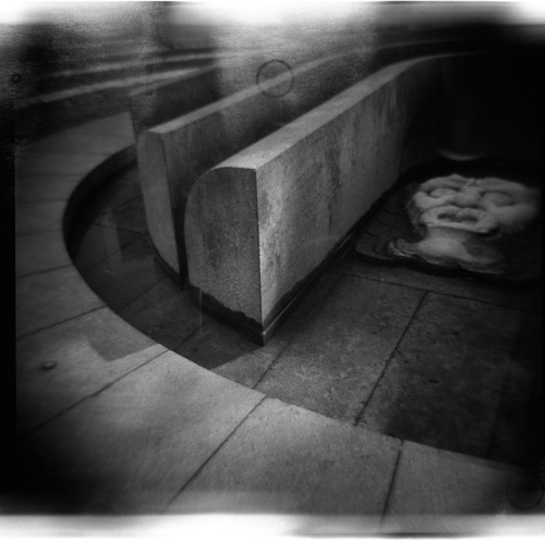 Fontaine moderne